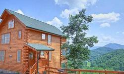 This Beautifully crafted home features the BEST of the BEST in all-wood craftsmanship, WALLS-OF-GLASS,
spacious loft area, kitchen with tons of cabinet space, and views of the surrounding Great Smoky Mountains. This cabin is located in the prestigious