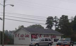 Sqft per PRC, Zoned NSC, Neighborhood Shopping Center per City of Oxford. Owned and Leased previously as car lot. High traffic count. Great location for any type business listed under NSC. Has 3 office areas, bathroom and garage area for 1 vehicle. Fenced