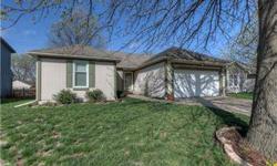 One level living in this updated Olathe ranch! Main level Master and Laundry. Gorgeous 14x13 sunroom. So many new/newer items