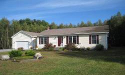 MOVE IN CONDITION 2 BEDROOM 2 BATH RANCH ON 2.36 PRIVATE ACRES, QUIET DEAD END ROAD, FULLY APPLIANCED KITCHEN, MASTER BEDROOM WITH BATH, GENERATOR HOOKUP, RECESSED LIGHTS, POTENTIAL FOR LIVING SPACE OR ANOTHER BEDROOM IN BASEMENT, HUGE BACK DECK WITH