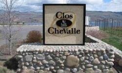 Be 1 of only 2 homes on Alta Vista Drive. Unobstructed view of Lake Chelan with only the lake and the vineyards to look at. Security gate for only these 2 lots in Clos CheValle. Over 3 miles of paved walking trails, beautiful community park to enjoy,
