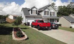 Beautiful home in Overhills Creek. Quiet 3BR/2.5BA with bonus room. Large Great Room, Kitchen with dining area and half bath making a great open area for living and entertaining! Upstairs is a large master suite, bathroom has a garden tub, two large
