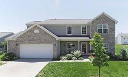 Stunning move-in ready Fishers home! Spacious 2610 sqfeet w/ 3 beds + office + large bonus room area prewired for surround sound. Open floorplan flows nicely from the kitchen & breakfast rm to the family rm, formal dining & 2 story entry. Gorgeous