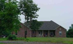 All brick home on private setting, home is being sold with approx 4 acres but additional acrege available. Inside you have nice size rooms, solid surface counter top, and tile flooring. See agent remarks.Listing originally posted at http