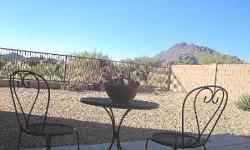 Dramatic mountain view from your private bkyd with no neighbors directly behind! Modern contemporary style with huge open great room, large eat in kitchen w/island, whirlpool black appliances & side/side stainless refrigerator, gas range, loads of