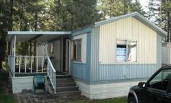 14x40 mobile home on leased lot on Loon Lake. Seasonal use as water and sewer closed down during cold months. 1 bedroom, 1 bath, no garage or basement. Nice quiet location with others.Listing originally posted at http