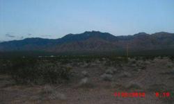 4+acres level lot right off of Scenic Blvd and the corner of Red Hawk Rd. Very little excavation is required to build on this lot. With no washes running through lot. Mountain Views from your back yard. Only miles away from Arizona BLM land. The biggest