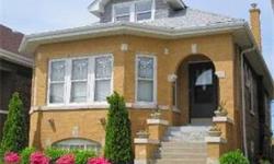 Yellow brick octagon bungalow features beautiful woodwork and hardood floorts! Formal dining room, deco. fireplace! Partly finished basement with extra room, bathroom, wine cellar, and unfinished storage area. Excellent location right across the street
