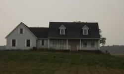 BEAUTIFUL NEWER CAPE COD IN ONSTED SCHOOLS ON OVER 10 ACRES OF LAND. HOME FEATURES 4 BEDROOMS, 2.5 BATHS, FIREPLACE IN LIVING ROOM AND MASTER BEDROOM, OPEN KITCHEN, 1ST FLOOR LAUNDRY AND A FULL WALKOUT BASEMENT.Listing originally posted at http