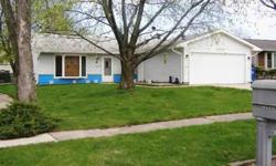 LOVELY FRANKFORT SQUARE RANCH.SPACIOUS LIVING RM OPENS TO THE LARGE DINING AREA GIVES A GREAT ROOM FEELING.MSTR BDRM HAS OWN BATH, HUGE 3RD BDRM CAN BE FMLY RM, OR 2 BDRMS OR??.KITCHEN HAS LOADS OF CABINETS+BOASTS GRANITE COUNTER TOPS & LARGE PLANT WINDOW