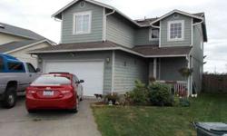 Wonderful home on cul-de-sac with park across the street. Home features master bedroom downstairs and a large family room upstairs. Gas heat, gas log fireplace in master suite. Large open floor plan. Buyer to measure satisfaction. Main living area carpet