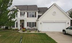 Immaculate and bright, this home is a must-see in the popular Oaks of Avon. Open floorplan, large kitchen with 42" cabinets, 9' ceilings on first floor, 4 bedrooms with lots of light. Master suite with large bath and closet. Serene screened porch