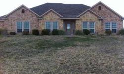 This house has a split bedroom arrangemet, open living space,office and dedicated dining area , outside fireplace,fenced and landscaped.
Karen Richards is showing this 4 bedrooms / 3 bathroom property in Decatur, TX. Call (972) 265-4378 to arrange a