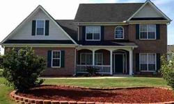 Sun Room, Open and spacious floor plan. 5 bedrooms 3/5 baths. Expanded plan with many extras including all 4 sides brick, guest suite up w/ private bath, master on main w/large sitting room & glamour bath, 2 story LR, office/den, open kitchen, new carpet,