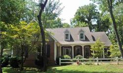 Darling home situated on a wooded lot on Country Club Lane. This home has split bedroom concept, 2 fireplaces, pretty hardwoods, bonus room over garage, nice kitchen with breakfast nook, open dining room, vaulted ceiling in LR, Trey ceiling in MBR.Listing