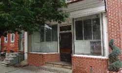 Large 22foot Wide Mixed Use building. Some updating has been completed. Just needs finishing touches. Large retail storefront with 2bedroom residential unit above. Seperate entries. Baltimore City Facade Improvement Grant available
Listing originally