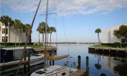 Live the lifestyle in a great waterfront boating community. 2004 remodeled unit with river views. All appliances stay including a stackable washer & dryer. This is a very active 55+ community with clubhouse that overlooks a lovely Marina, heated pool/spa,