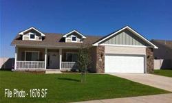 Welcome to Prairie Breeze. Copper Basin 1746 SF, 3 bedroom, 2 bath rancher features ,vinyl siding, stainless appliances & staggered cabinets in 17x22 vaulted great rm,11 x12 dining, 13x16 master w/walk-in closet & dbl sinks. White or stain trim package,