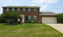 Four bedrooms, 2.5 baths, and screened porch are features of this 2-story, brick home in Liberty Twp. You are greeted by hardwood floors as you enter the home. Kitchen has center island and plenty of cabinet space, as well as gas stove and built-in