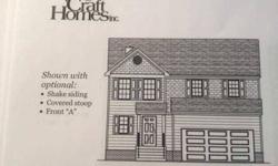 New Construction in Chesterfield County built by VA Craft Homes-The Oak(to be built) This home boast over 1600sf with 3 bedrooms, 2.5 baths,formal diningroom, a huge family room open to the kitchen. All 3 bedrooms are located on the 2nd floor with the