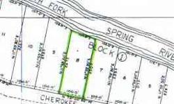 Perfect building site! Walking distance to Cherokee Village Town Center, Papoose Park, the walking trails and more. Priced right. Call Ron 870-710-1400 for details.Listing originally posted at http