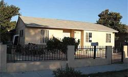 CONVENIENTLY LOCATED IN THE CITY OF COMPTON. CLOSE TO THE 710 FWY, SCHOOLS AND SHOPPING CENTERS. AS PER PUBLIC RECORDS PROPERTY HAS TWO BEDROOMS AND ONE BATH HOWEVER IT HAS TWO ADDITIONAL BEDROOMS AND TWO ADDITIONAL BATHS. THE LAUNDRY ROOM LOCATED NEXT TO