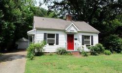 Absolutely Adorable 3 Bedroom/1 Bath Cottage in the Close-in Chantilly Neighborhood Awaits a New Owner! Sunny Living Room w/Masonry Wood-Burning Fireplace Opens Through a Charming Arched Double Casement to the Dining Room w/Built-in China Cabinet -