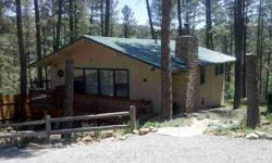 GREAT LOCATION NEAR CREE MEADOWS GOLF COURSE IN THE TALL PINES ON LOOKOUT DR. WALKING DISTANCE TO MID-TOWN AREA. WATCH THE ABUNDANT WILDLIFE FROM YOUR DECK. SOFT VIEWS OF SIERRA BLANCA. 3/2 W/WOOD BURNING STOVE, TILE, GRANITE, DINING AREA, 2 BEDROOMS ON