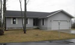 Rural home with bluff view of Lake Michigan. Large, private, corner lot, paved drive and extra garage. This home features over 2100 s/f of living space, 4 bedrooms, 2 full baths, large family room with free standing gas fireplace and a recently updated