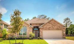 Live the LUXURY lifestyle in Tomball - in a NEW HOME nestled in the quiet & exclusive Albury Trails Estates - a hidden alcove just minutes from HWY 249, Champions, and 2920! This GRAND family home is loaded with custom upgrades and features; ISLAND