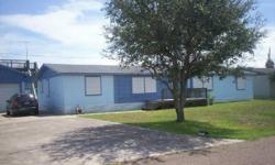 9/23/2012 This is an extremely well maintained spacious three bedroom Manufactured home that sits on two lots 50'x100' each. Storm shutters on all windows.The extra large living area has recent upgraded carpet and french doors leading to themain deck.A