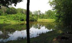 45 acres of beautiful rolling countryside. 3/4 acre stocked pond. Approximate 4 to 6 acres of pasture and the remainder wooded. Lots of trails for horseback riding or 4 wheeling. Metal storage shed for hay storage and equipment.Listing originally posted