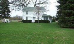 Farmhouse on the edge of Streator w/14.86 acres of pasture & wooded property. Vermillion River Frontage. Features barn w/workshop, 1 car garage & chicken house. 3 bedrooms, large eat-in kitchen w/sliding glass doors, living room & den. Newer windows,
