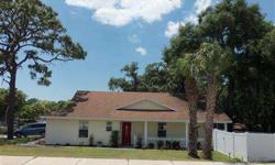 Spacious Three bedrooms, two baths, two car garage home with 1520 square feet located in downtown Palm Harbor. Great for the active family. Lovely fenced back yard on a corner lot. Perfect for get togethers and cook outs as well as parking your boat that