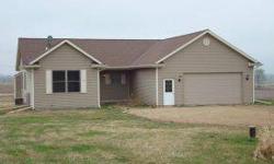 Just "like new" 3 bedroom, 2 bath split bedroom ranch style home on 7.01 acres! Inside you will find great space in this sought after floor plan including a first floor laundry and a lower level with daylight windows ready for future expansion and steps