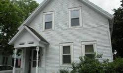 Two family home will be vacant July 2012. Has new electrical service entrance and mostly newer windows. Original tin ceiling in first floor kitchen, pantry with w/d hookup of kitchen. House needs some updating. Not a short sale.
Listing originally posted