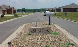 GREAT BUILDING SITE for your new home. Ashbrook is a new subdivision located in the proximity of Russellville High School. On a major street with fast & easy access to shopping and recreational activities. You know you want to build. Call today while