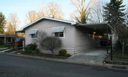 MLS# 11-1124 NW Homebuyers - Oregon's Leader in Manufactured and Mobile Homes. We want to find you your new home! Call today 503-762-1915. This Well Maintained Home is Priced To Sell. Spacious Open Floor Plan with Vaulted Ceilings. This Home is Situated