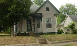Wonderful that needs TLC and some finishing! This home is in a very nice location just 2 blocks off the the Boonville Square! Home is bank owned and is in need of some love, but offers great space and has lots of character! The great curb appeal is the
