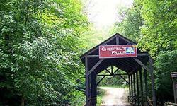 Chestnut Falls is located on the backside of Beech Mountain adjacent to the Multi-Million Dollar Beech Mtn. Rec. Center. It is a rustic gravel road subdivision that meanders through an enchanted forest. Large lots, plenty of privacy, cool breezes, high