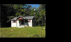 Great summer place for the money. Small cabin style house, originally travel trailer, added on 2 rooms and sits on 2 large lots and backing into woods and Corps property. Has seasonal lakeview. Cave Springs Marina nearby.
Listing originally posted at http