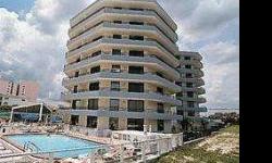 Approximately 1500 sq foot ocean-front unit with wrap around sliders providing plenty of light. This large unit is on the ground floor with direct access to the pool and beach from master bedroom. Walking distance to Sunglow Pier-Crabby Joe's!Maintenance