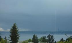 Spectacular view of Lake Washington
