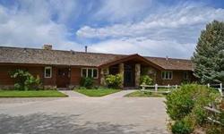 One of a kind property with INCREDIBLE views of the Carson Valley and Sierras! Situated on 30 water righted acres, the main house is 4043 sf and has 3 huge bedrooms, an office/4th bedroom and 2 and a half baths The kitchen is upgraded with granite