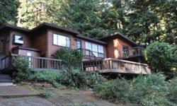At the end of a private lane, this gently sloping property consists of 2.55+/- acres with views through the trees to Stanford and the bay. The house is a cozy 1360 sq ft with spacious living room and large kitchen, 2 bedrooms, 1.5 baths plus a bonus room.