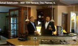 Sohail Salahuddin shows us a wonderful mansion in Des Plaines. It is only one street over from Lake MaryAnne Estates, which is the most desirable area in Des Plaines. The home is custom built with only the best amenities to make it an all around
