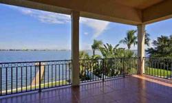 This stunning luxury Mediterranean waterfront home was built in 2007 with the bells and whistles you can imagine! The views onto the Intracoastal and the open Tampabay are unbelievable. From a grand entrance leading up to the open living room, to granite