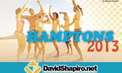 Call me at 212-579-4844 to find out more about the possibility of visiting us for some weekends this summer in the Hamptons. Some general info is at
