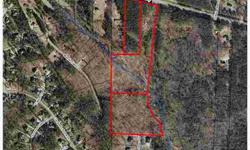 Three tracts comprising over 21 acres between Mill Glen Circle in Ethans Glen and Hwy 98. Beautiful wooded acreage ready for elegant estate homes. Soil studies and site planning documents are available. Great area. Established successful neighborhood and