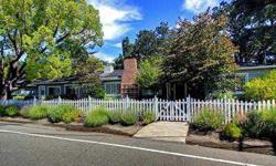 Walk through the white picket fence and you are in a delightful beach house in Nantucket that has been relocated to Lafayette. This sunlit Hidden Valley charmer has been beautifully designed and landscaped with flat grass area and pool. Remodeled